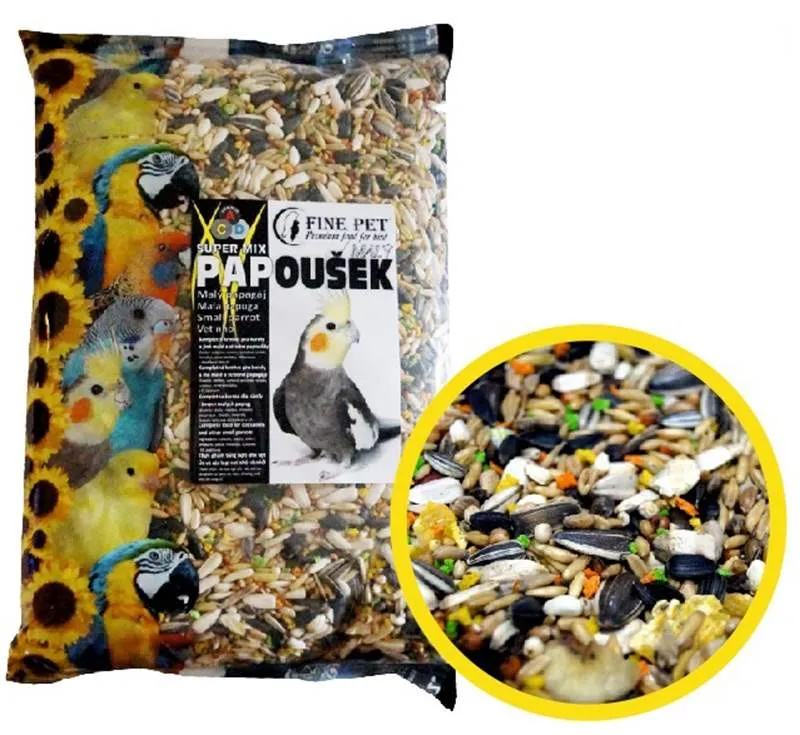 Fine-Pet-Krmivo-SuperMix-pro-papousky-800g